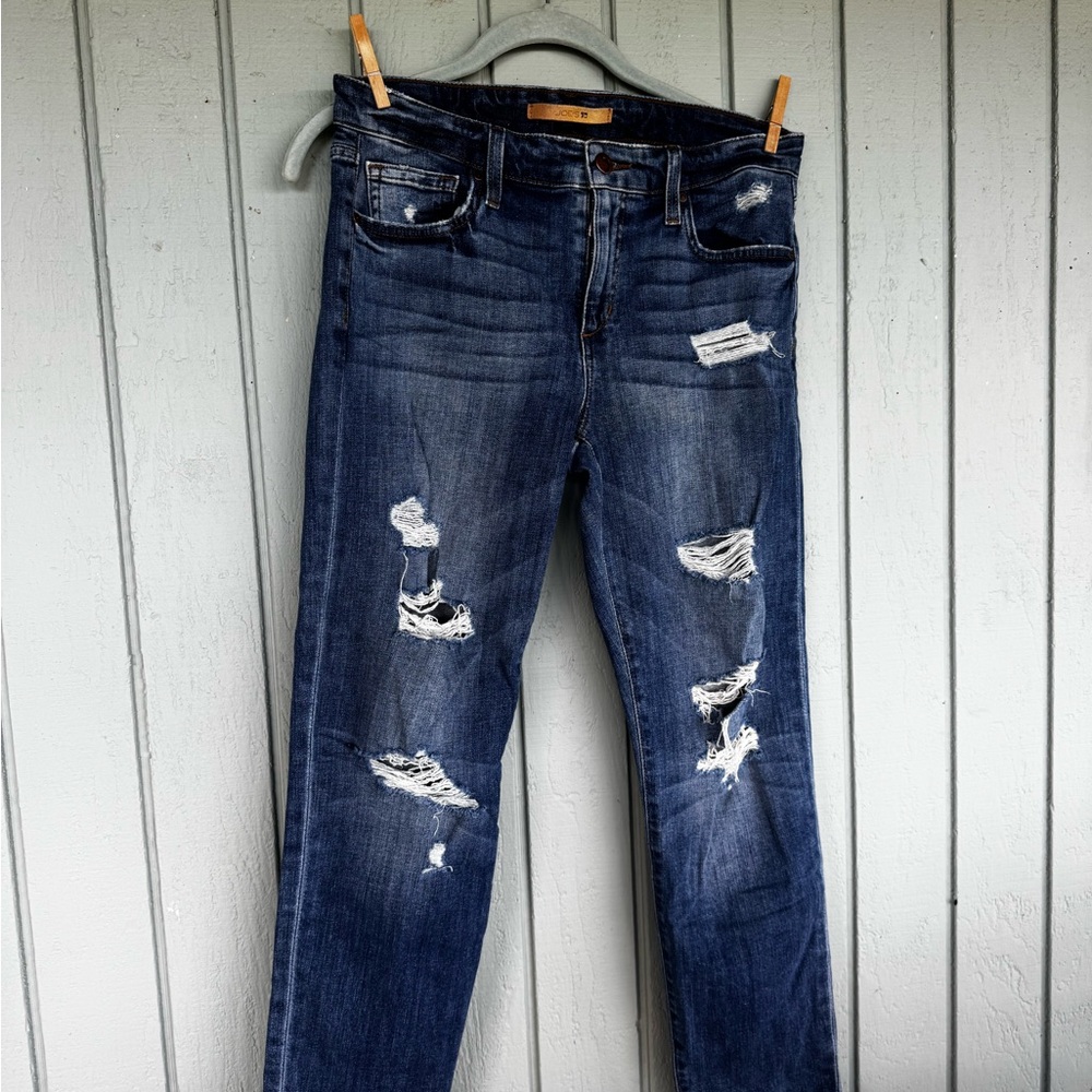 Joe’s Distressed Blue Jeans
